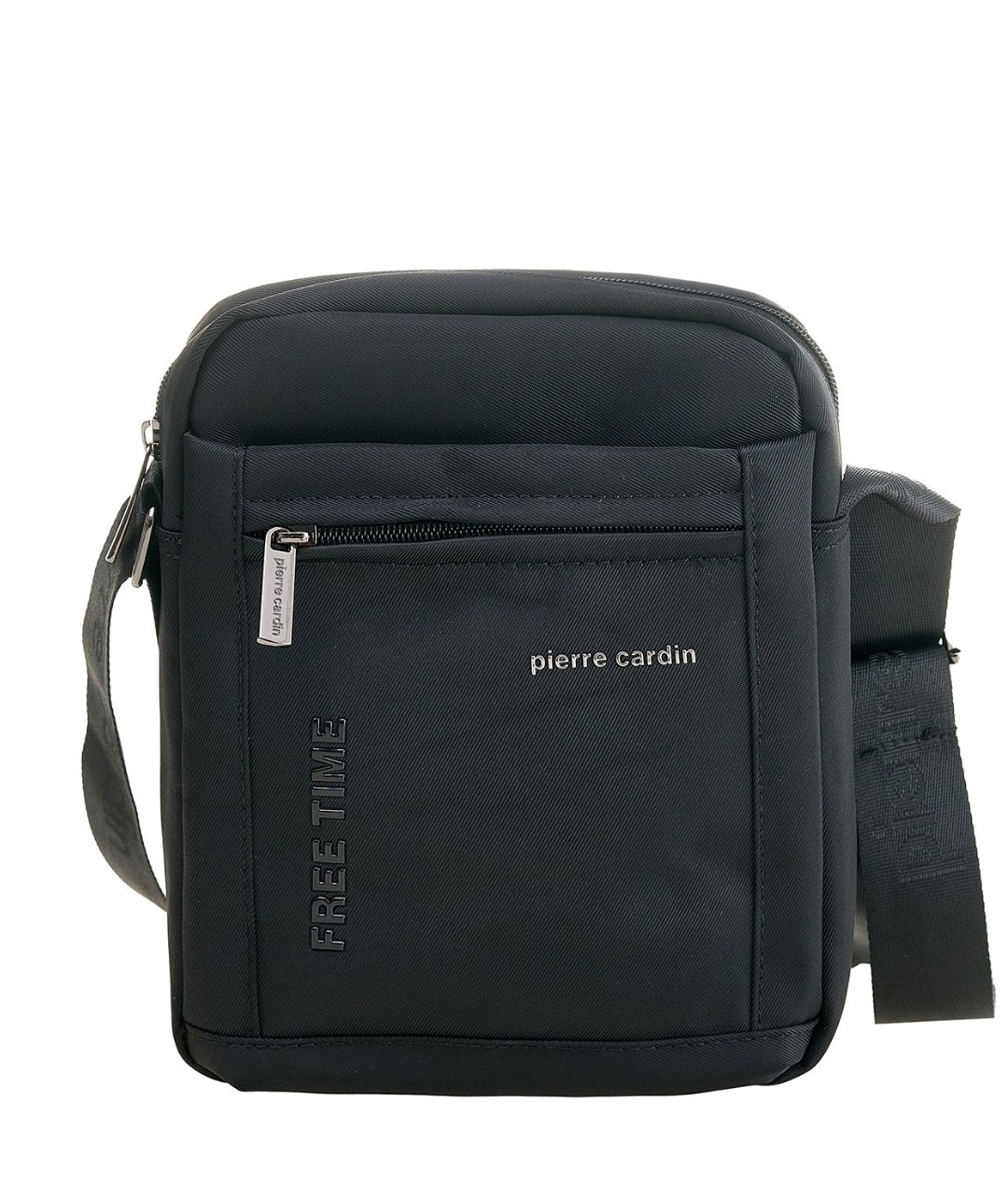 Pierre Cardin black eco leather handbag for men