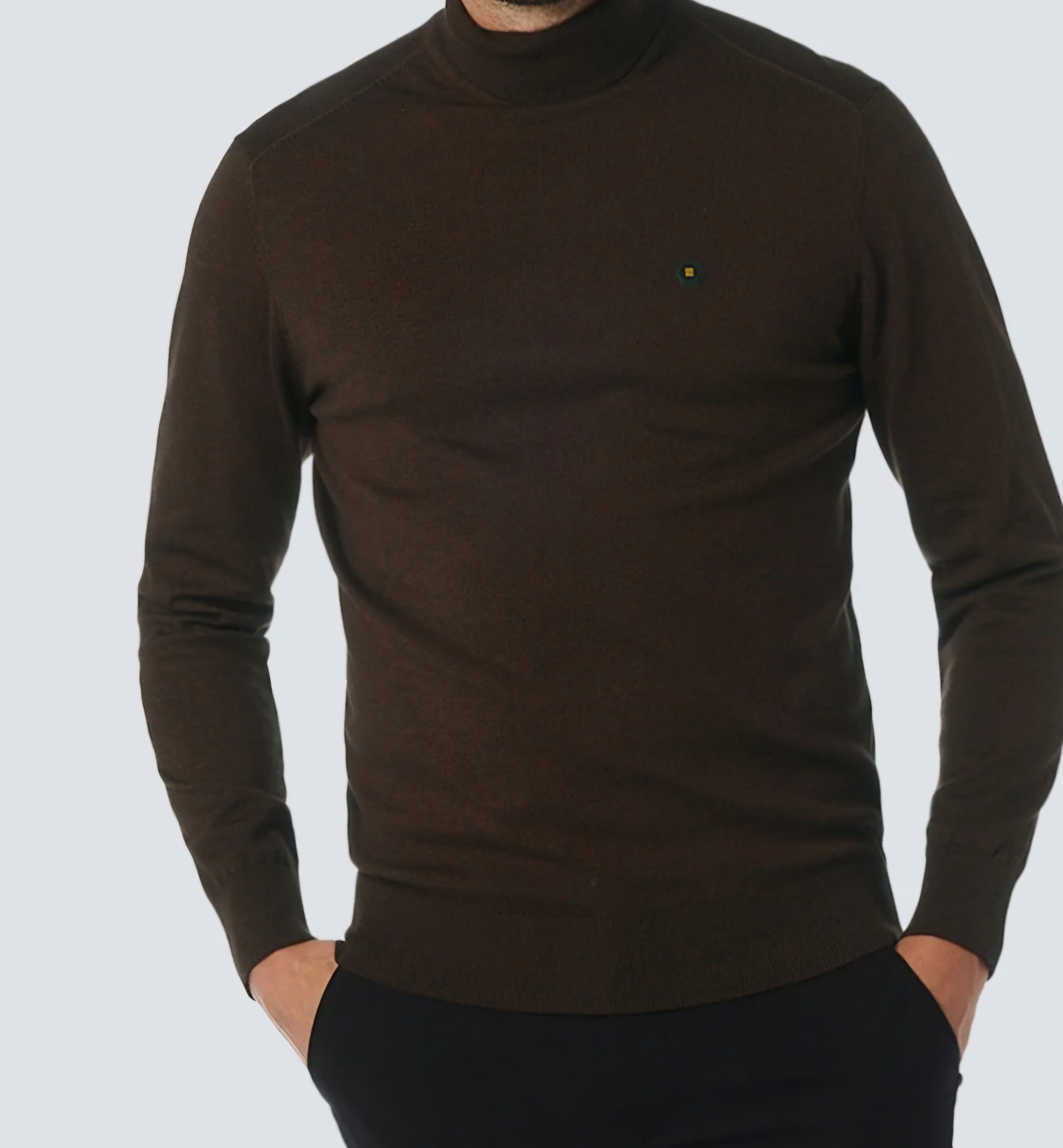 FRILIVIN light brown sweater for men