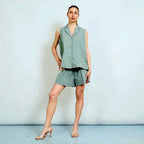 GIOYA & Co Khaki palaidinė moterims