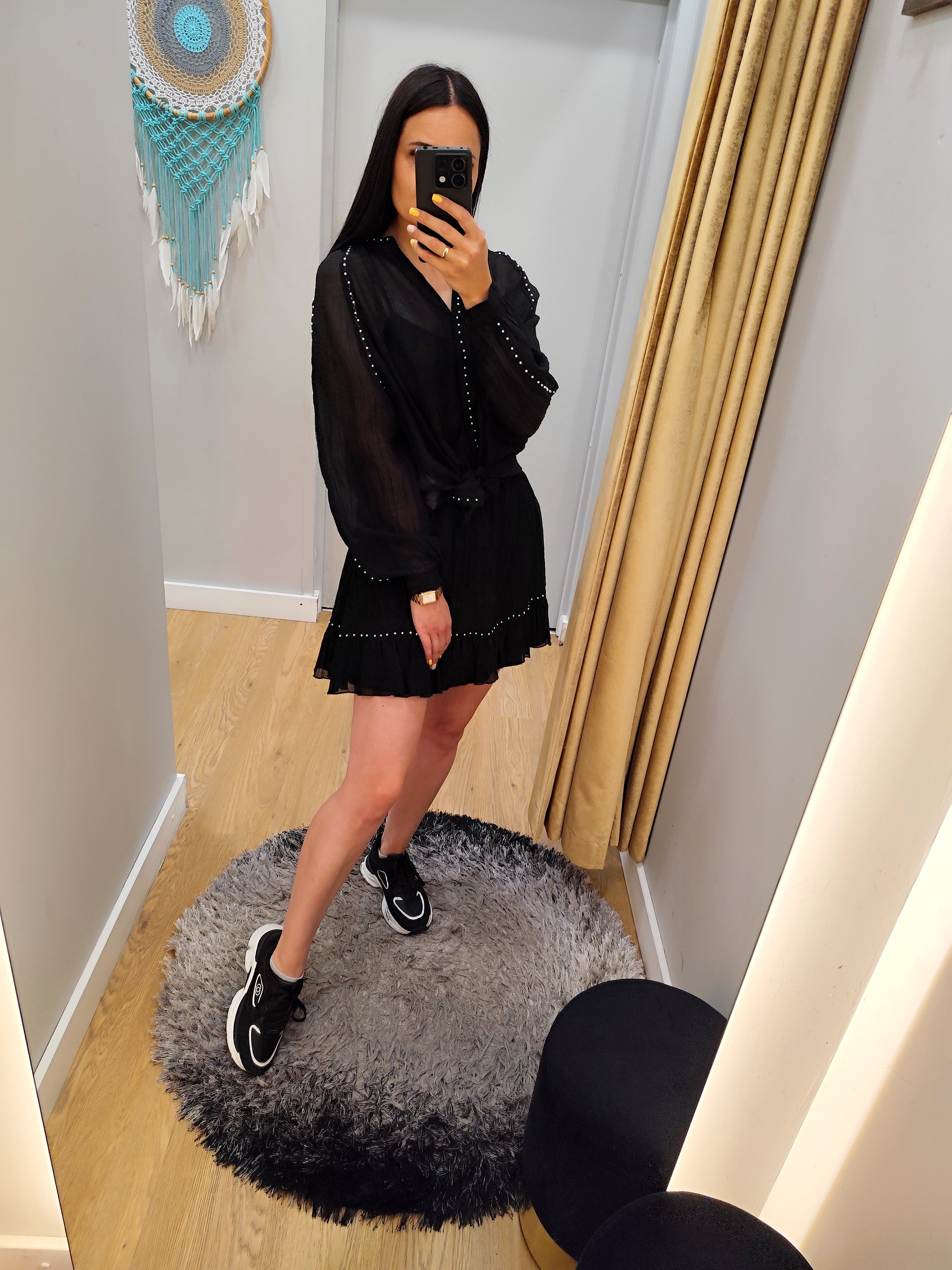 CHANCE OFF black set for women