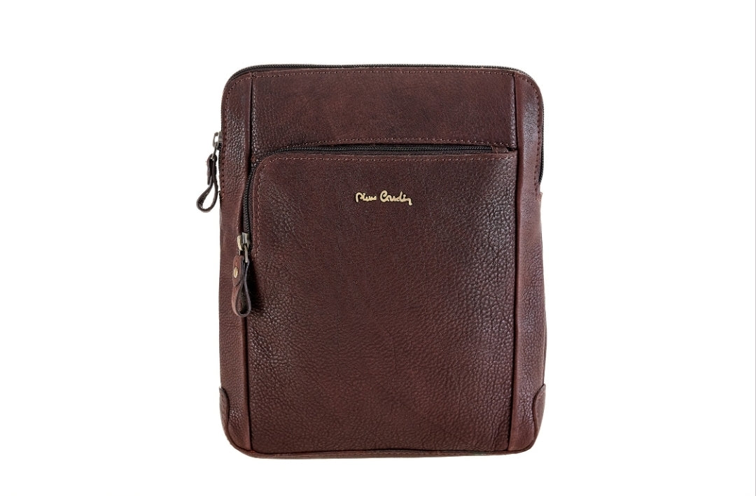 Pierre Cardin genuine leather handbag for men