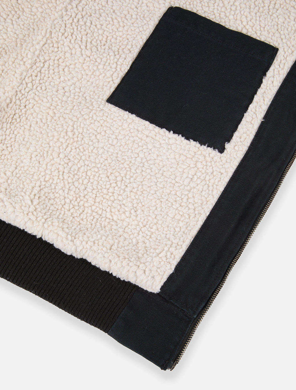 DICKIES juoda striukė su kailiu vyrams