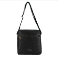 Pierre Cardin black genuine leather handbag for men