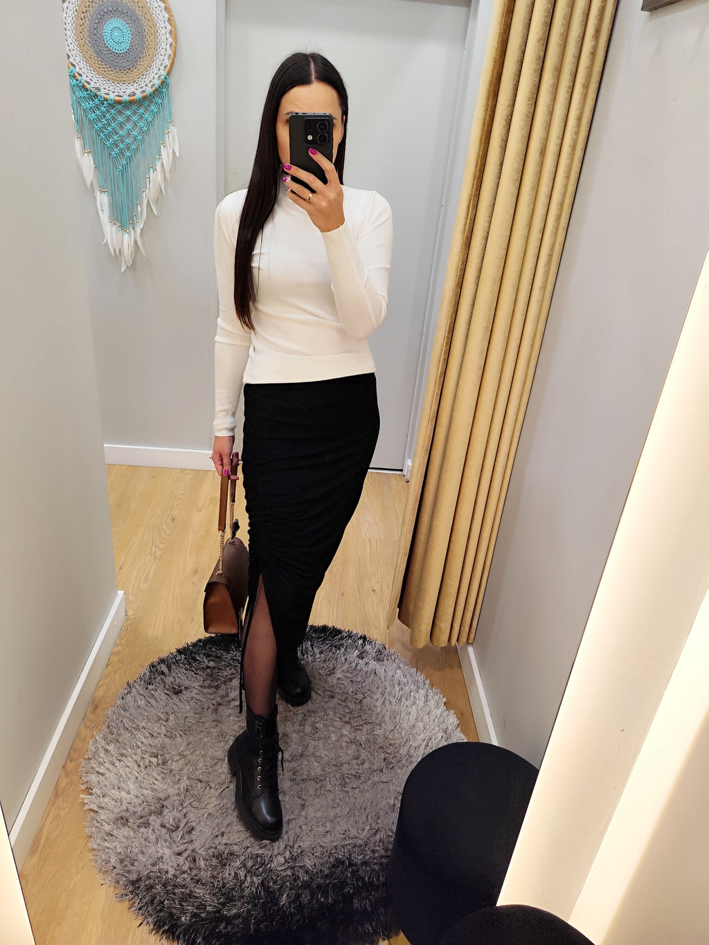 By malene Birger black skirt for women