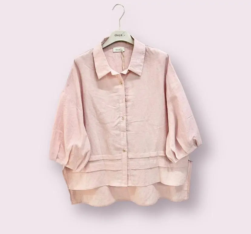 GIOYA &amp; Co pink shirt for women