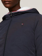 TOMMY HILFIGER reversible jacket for women with hood
