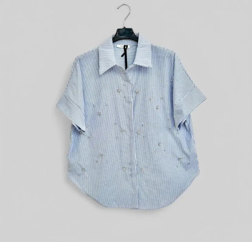 Altamira blue shirt for women