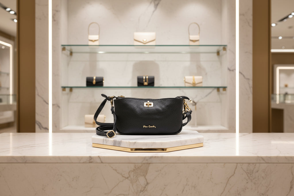 Pierre Cardin natūralios odos rankinė moterims