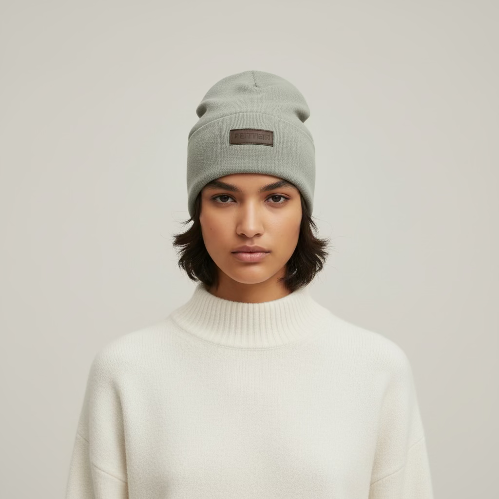 PEPPER UNISEX Fleece khaki hat