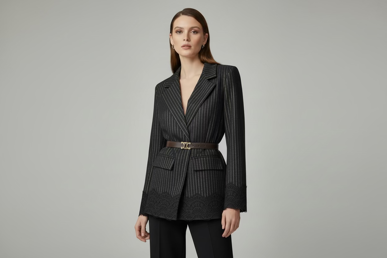 ALTAMIRA juodas švarkas moterims