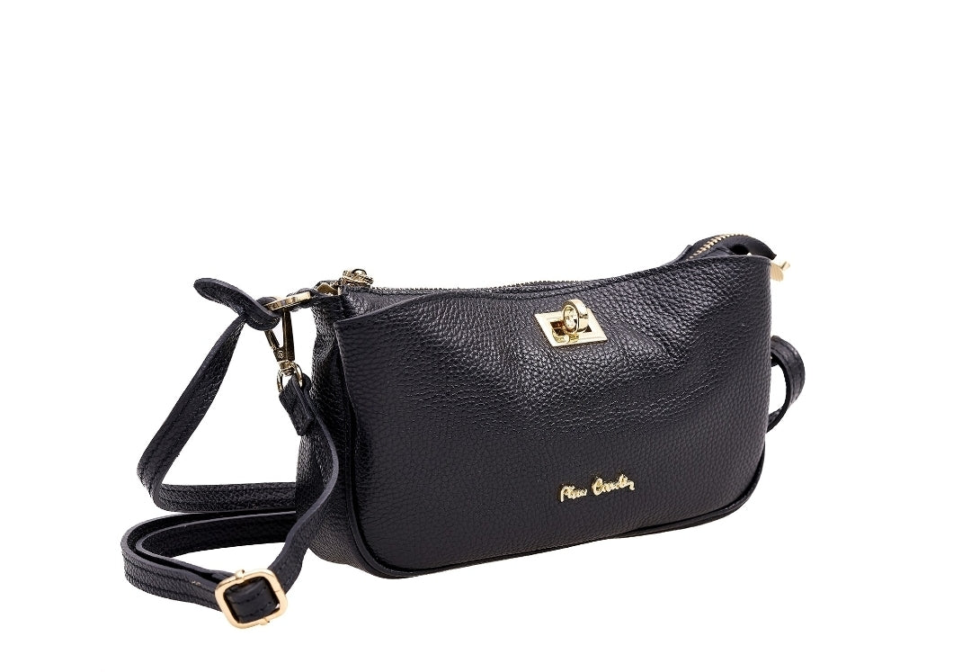 Pierre Cardin genuine leather handbag for women