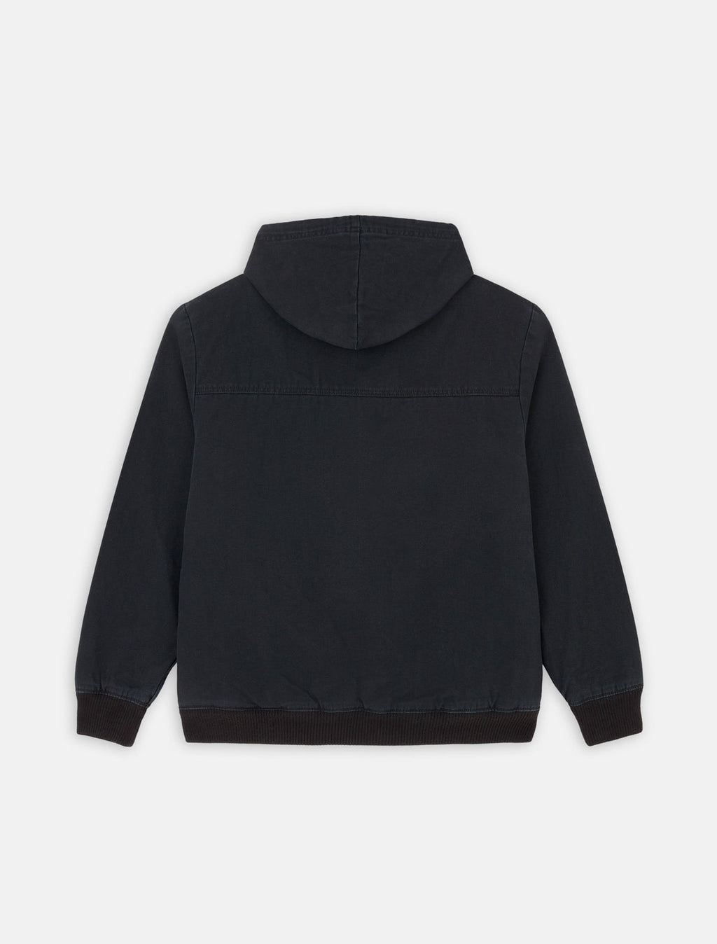 DICKIES juoda striukė su kailiu vyrams