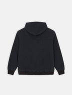 DICKIES juoda striukė su kailiu vyrams