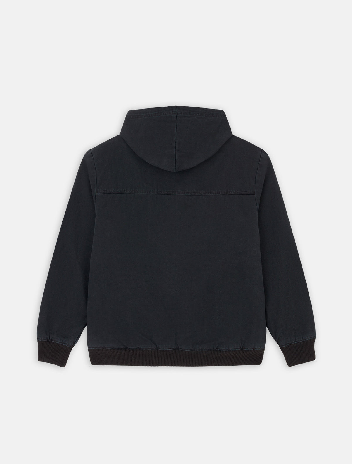 DICKIES juoda striukė su kailiu vyrams