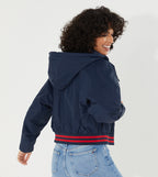 TOMMY JEANS striukė moterims su gobtuvu