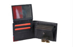 Pierre Cardin genuine leather black wallet for men