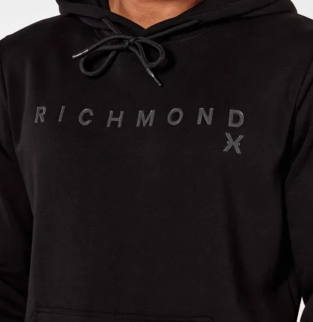 YEP black sweatshirt with a hood