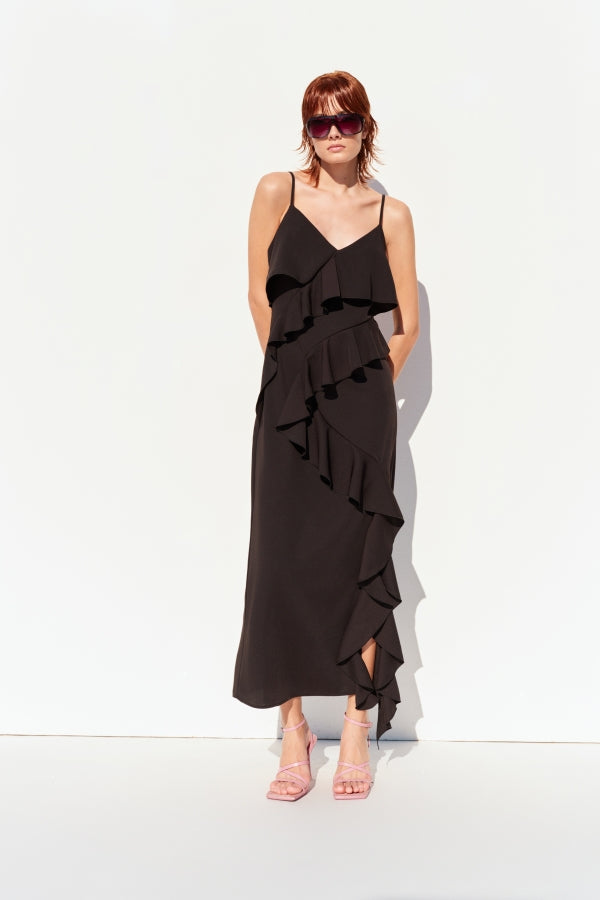 Lumina black dress for women