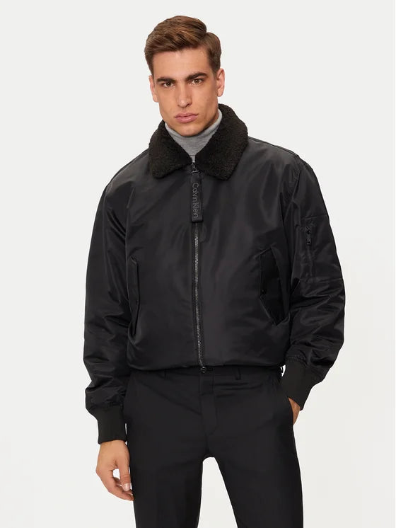 CALVIN KLEIN black jacket for men