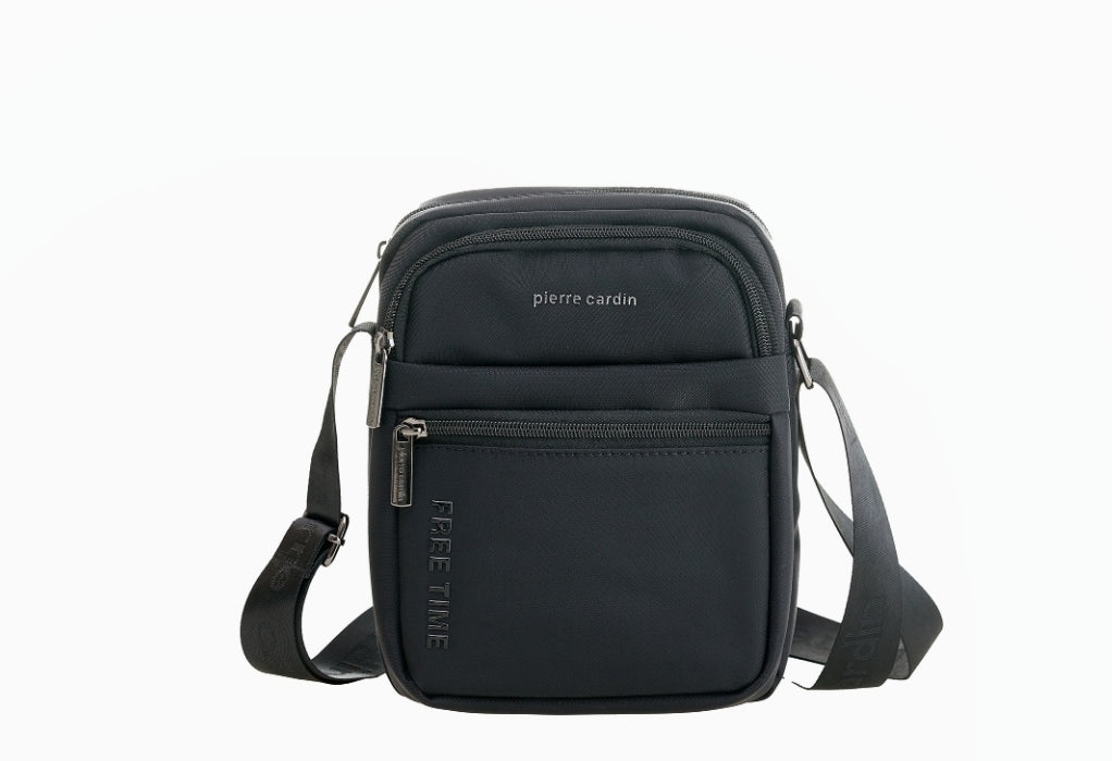 Pierre Cardin juoda eko odos rankinė vyrams