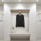 ALTAMIRA black thin blouse for women