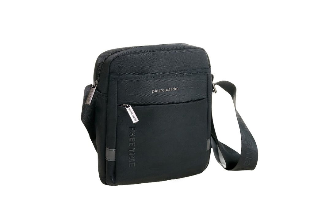 Pierre Cardin juoda eko odos rankinė vyrams