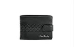 Pierre Cardin genuine leather black wallet for men