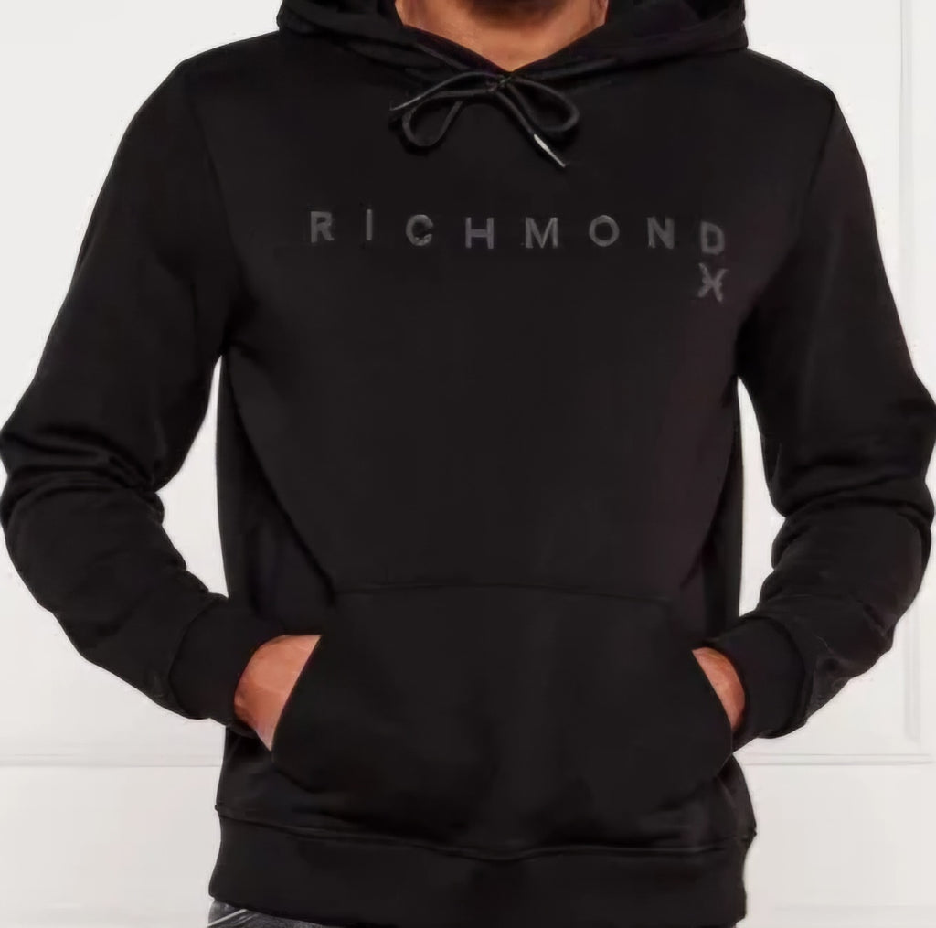 YEP black sweatshirt with a hood