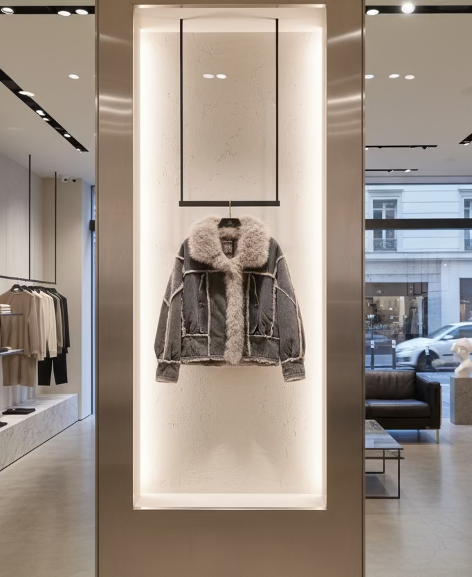 ALTAMIRA gray bomber jacket for women