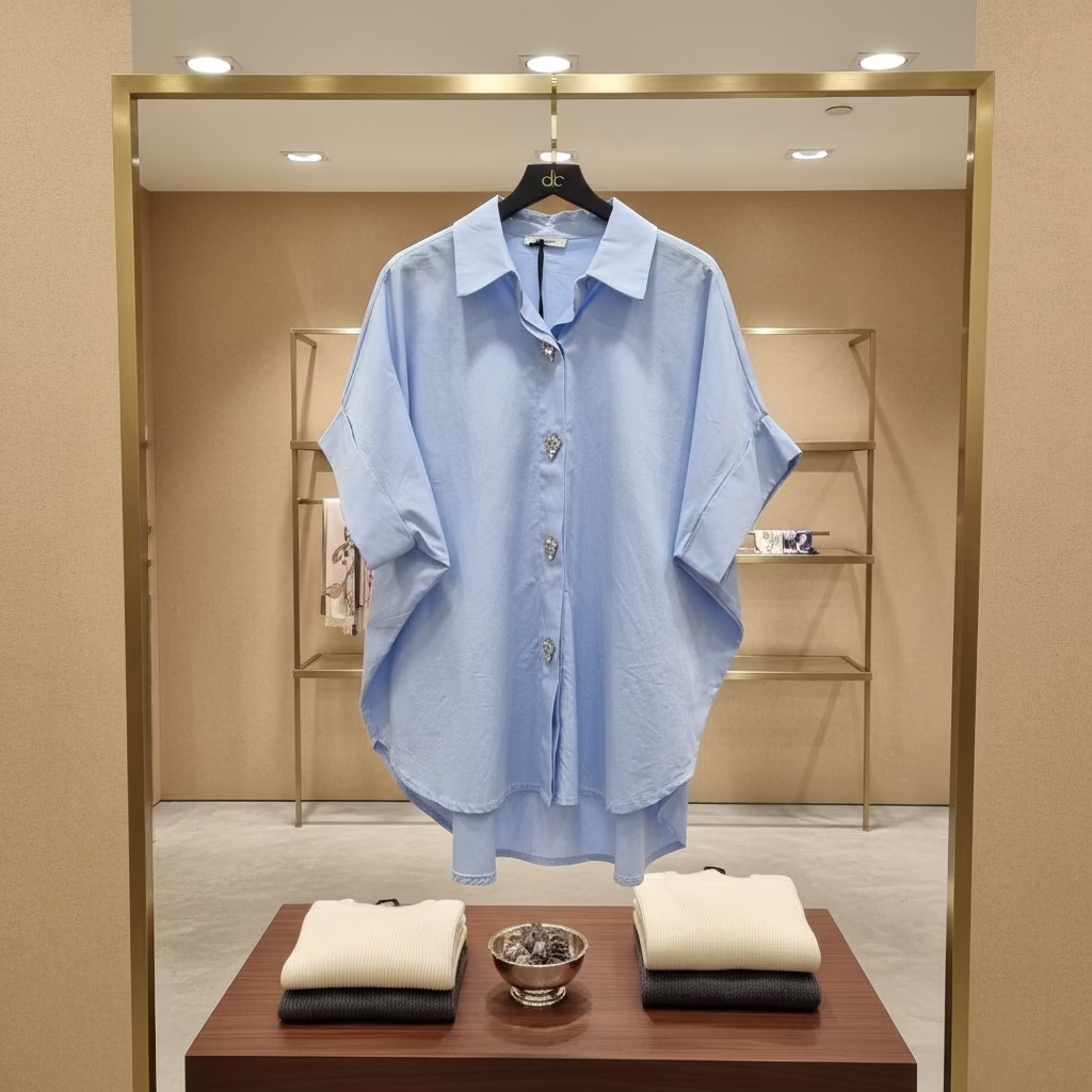 ALTAMIRA mėlyna palaidinė moterims