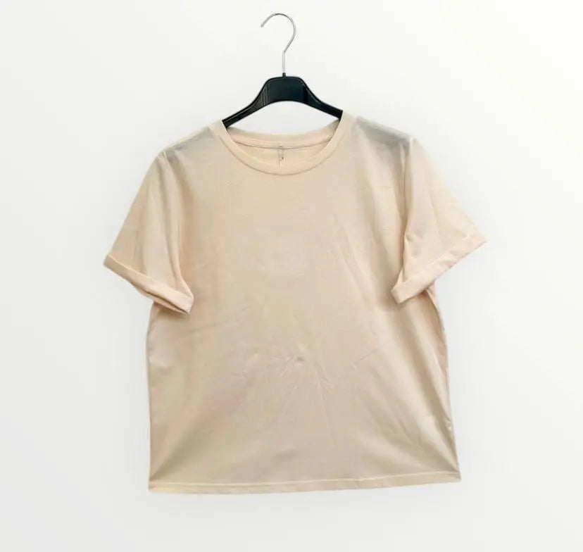CHANCE OFF cream t-shirt for women