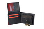 Pierre Cardin genuine leather black wallet for men