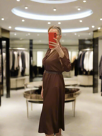 ALTAMIRA brown dress