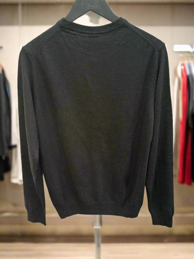 SERGIO TACCHINI juodas megztinis vyrams