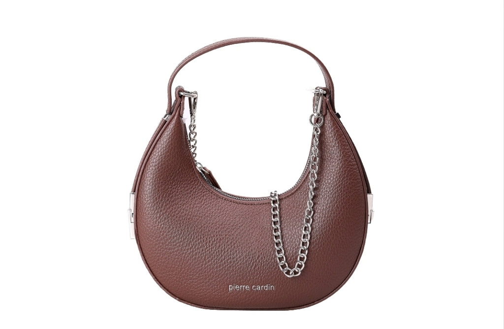 Pierre Cardin brown handbag for women