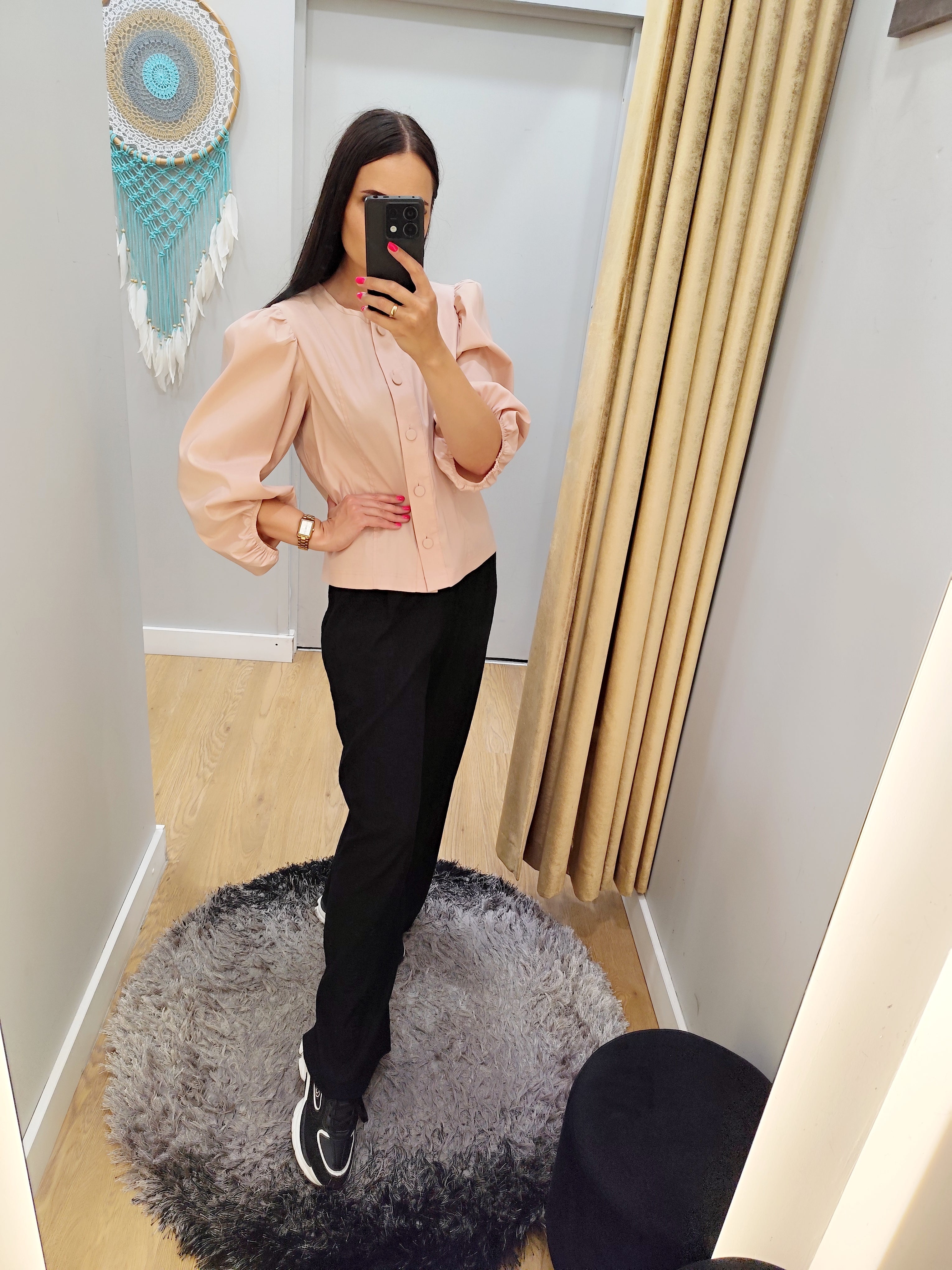 NUMPH Silhouettes blouse for women 