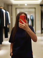 PEPPER Navy one size marškinėliai moterims