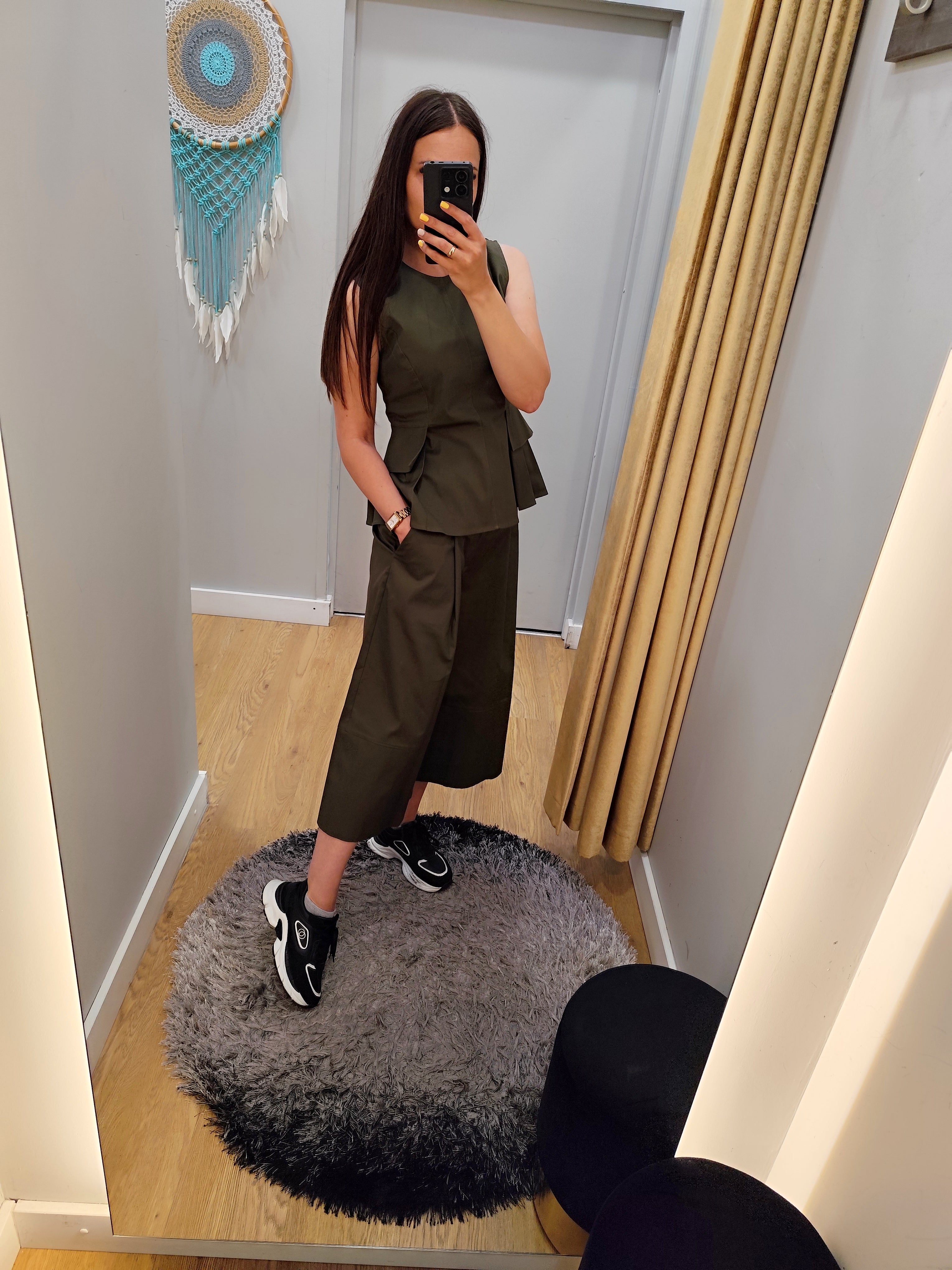 LUMINA žalia palaidinė moterims