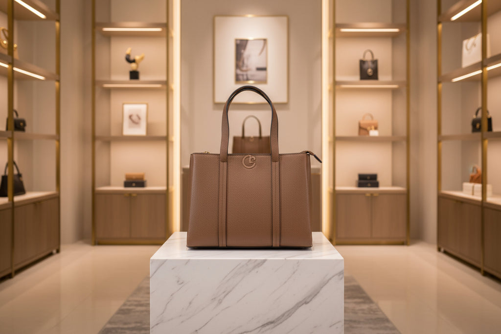 Pierre Cardin eco leather handbag for women