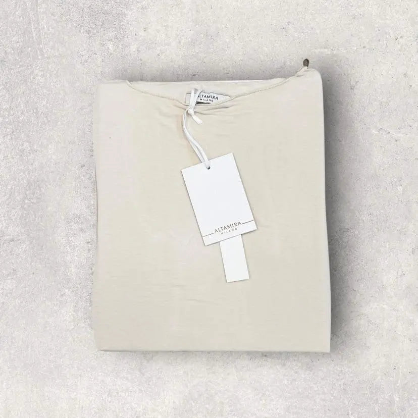 ALTAMIRA cream thin blouse for women