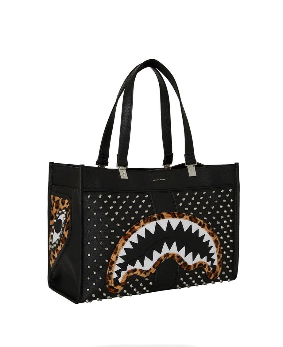 SPRAYGROUND Cheetah Punk Tortuga tote bag