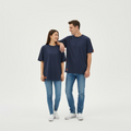 PEPPER UNISEX Daily Fit Atlantic Blue marškinėliai