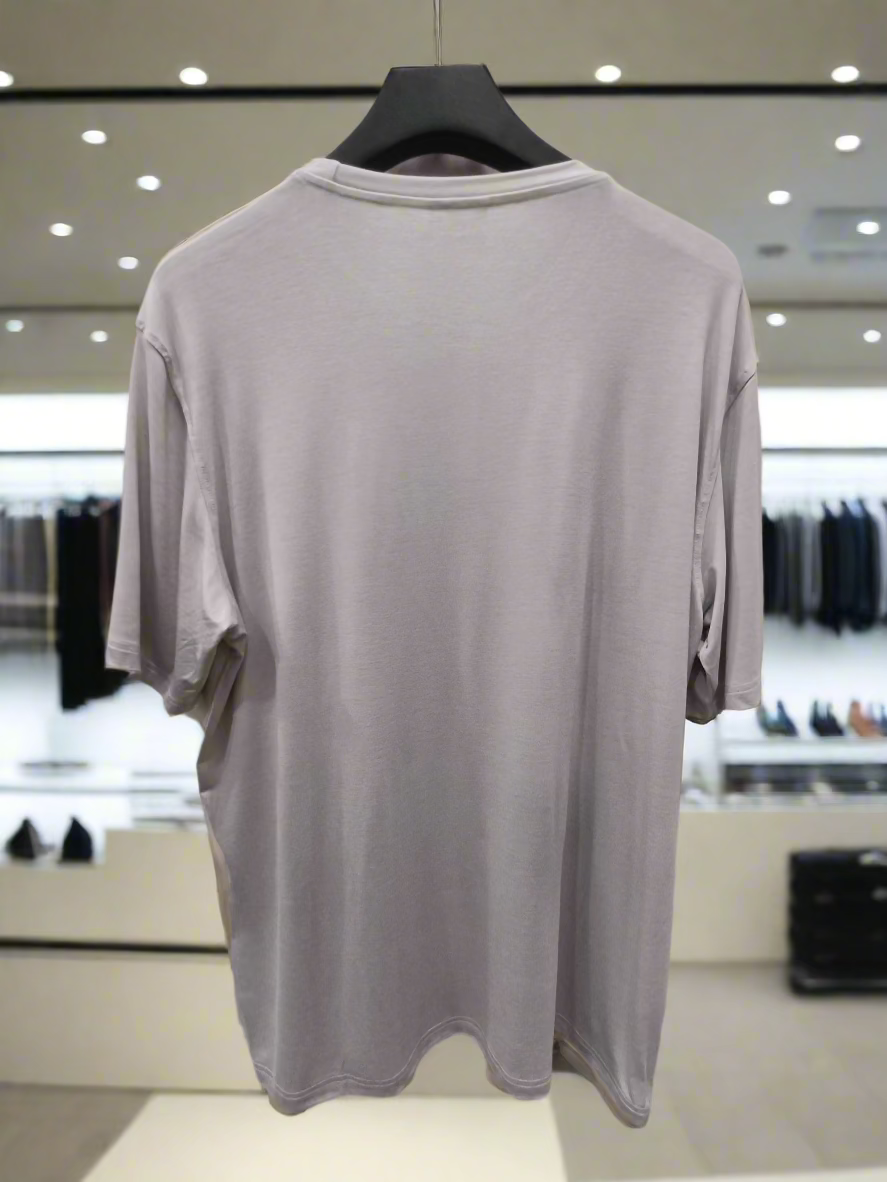 PEPPER UNISEX Daily Fit bamboo Levander Ash marškinėliai