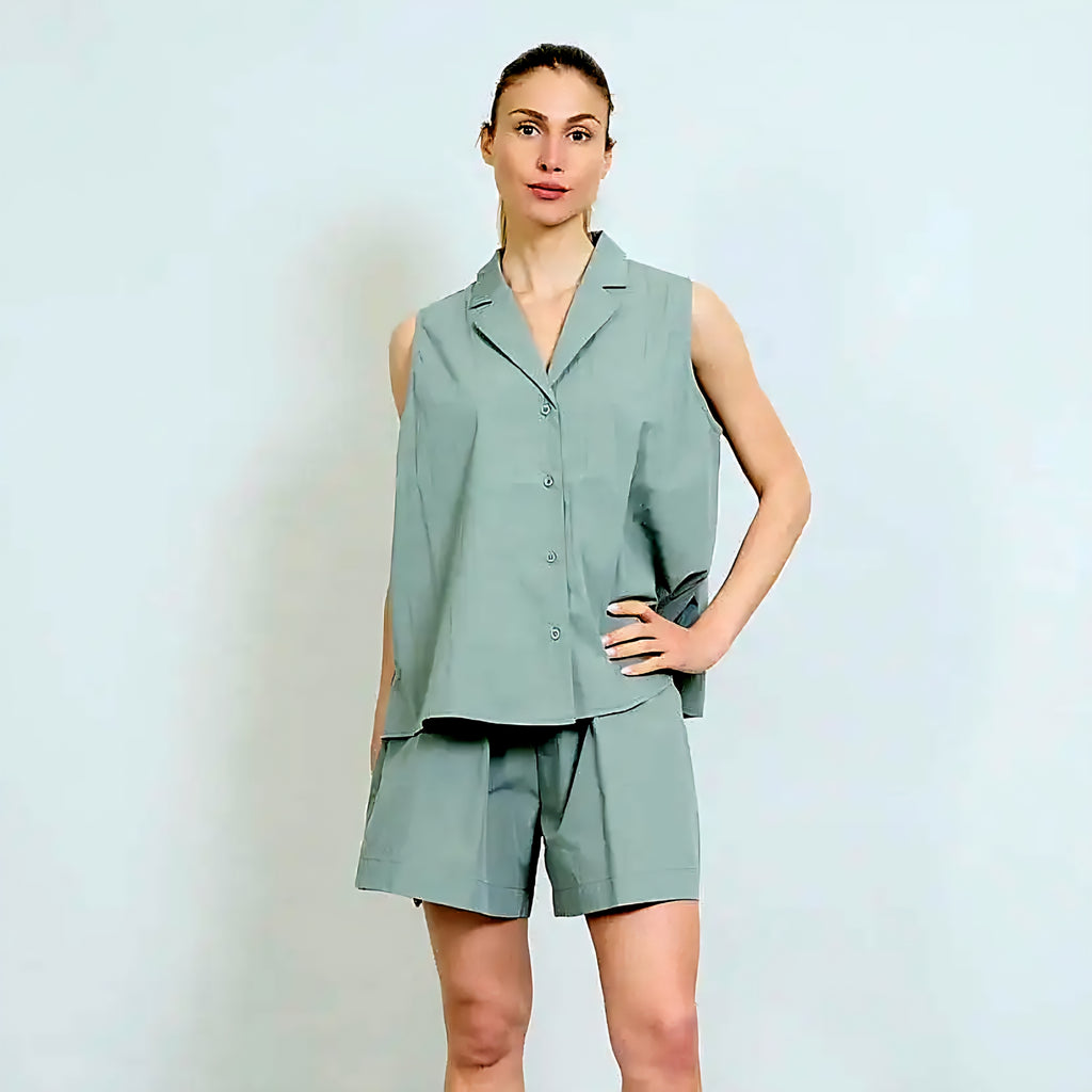 GIOYA & Co Khaki palaidinė moterims