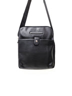 Pierre Cardin black eco leather handbag for men