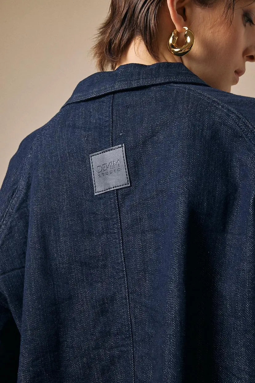 GIOYA & Co džinsinis švarkas moterims