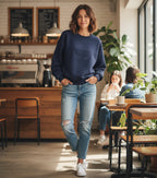 LUMINA mėlynas džemperis moterims