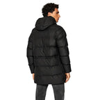 RAINS UNISEX Puffer juoda striukė