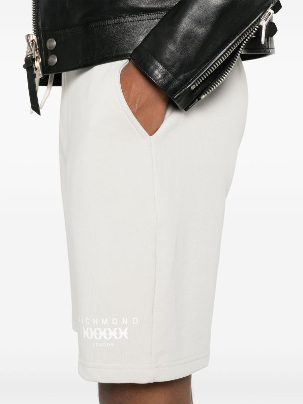 John Richmond grey casual shorts for men