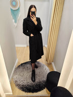 Altamira black coat for women